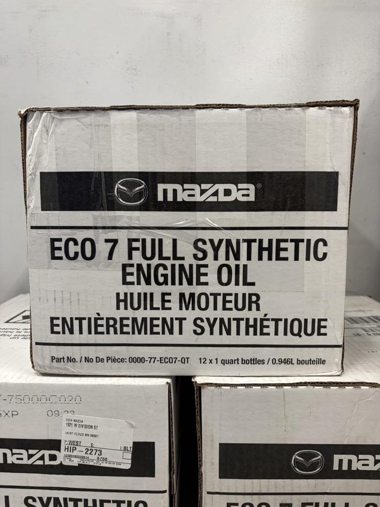 12PK MAZDA FULL SYNTHETIC 0W-20 GF-6 WITH MOLLY ENGINE OIL (0000-77-EC07-QT)