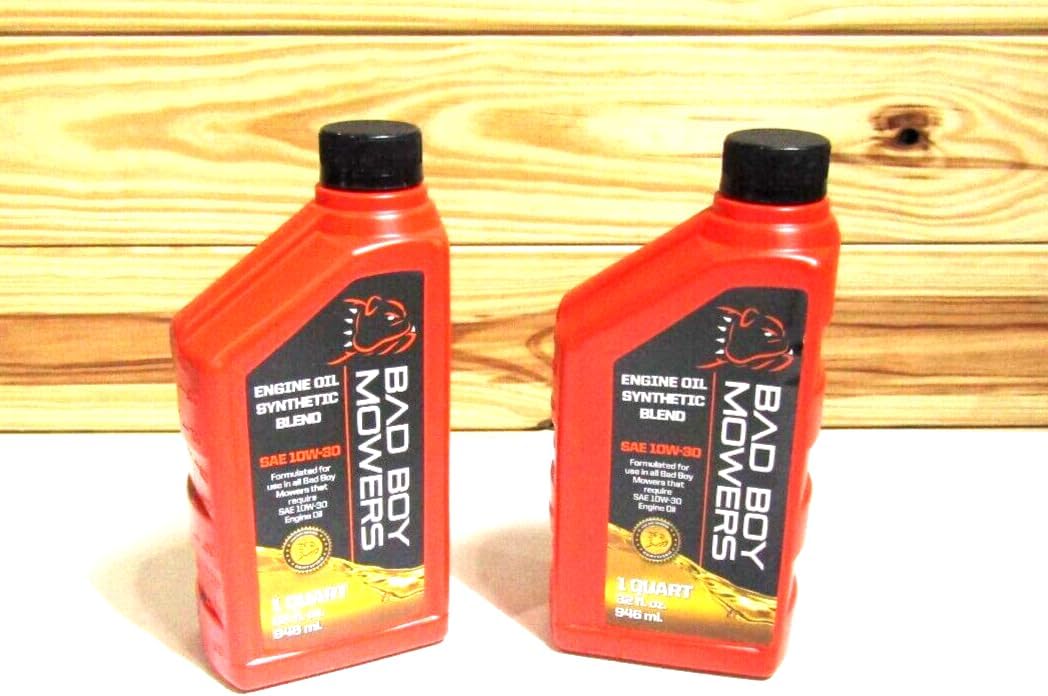 2 Quart Special Bad Boy Mower OEM Engine Oil 085-6015-00