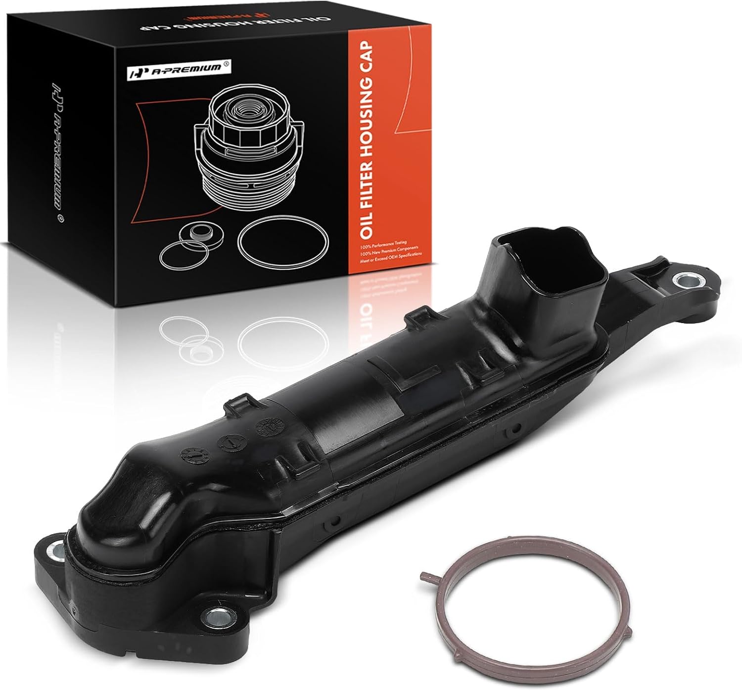 A-Premium Engine Oil Pickup Tube Compatible with Toyota Camry 2010-2017, RAV4 2013-2018, Highlander 2009-2019, Sienna 2011-2012, Avalon, Venza & Scion tC & Lexus ES300h, 2.5L 2.7L 3.5L