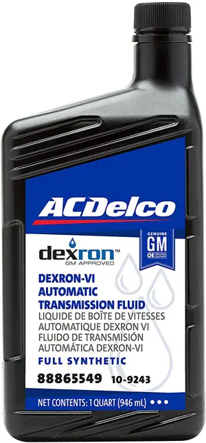 ACDelco 10-9243 DEXRON VI Automatic Transmission Fluid