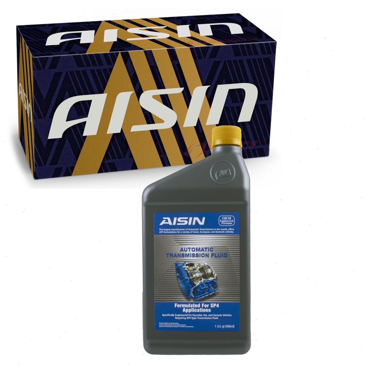 AISIN Transmission Fluid compatible with Kia Soul 2010-2019