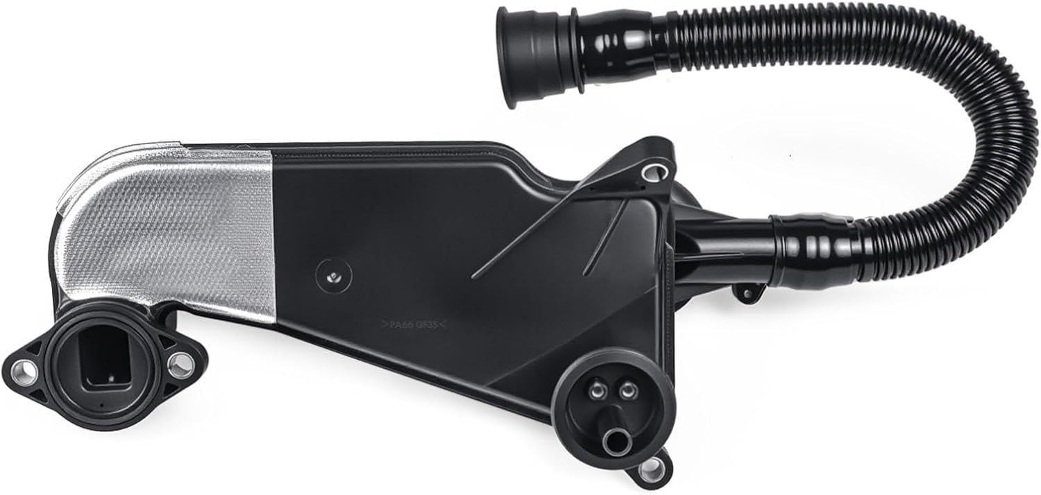Air Oil Separator Assembly Fit for Ford F250 F350 Super Duty 2023-2024 OR 2011+ 6.7L Powerstroke Diesel - PCV CCV Filter Vent Valve Engine Crankcase - Replace PC3Z-6A785-A, PC3Z6A785A