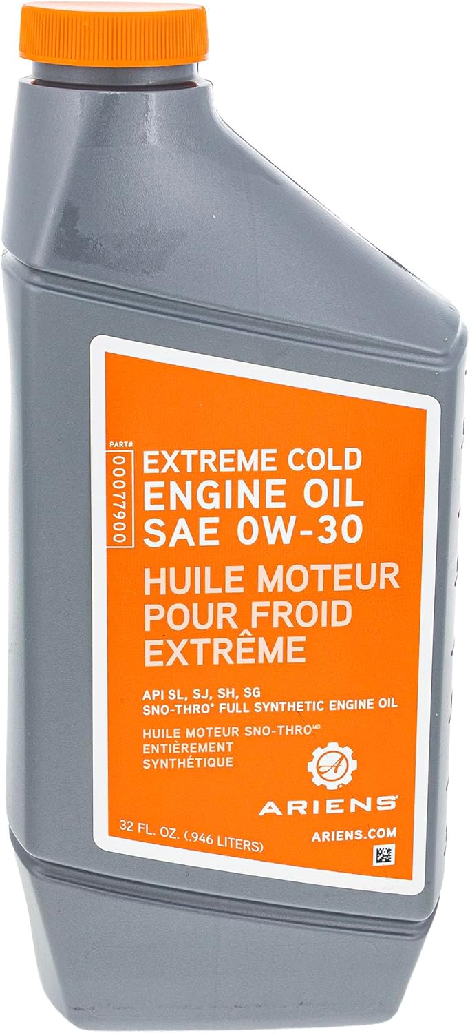 Ariens SAE 0W-30 Extreme Cold Engine Oil Quart