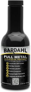 Bardahl 1560 Full Metal Motor Oil Additive - Car Engine Protection Treatment - ZDDP Formula with C60 Fullerenes Nano Anti-Wear Anti-Friction Formula to Protect & Lower Temperature - 12 fl oz (1 Pack)