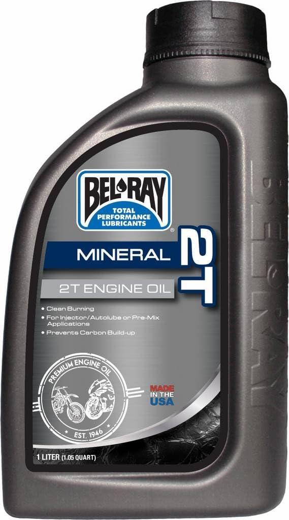 Bottle engine oil 1L Bel-Ray 2T Mineral