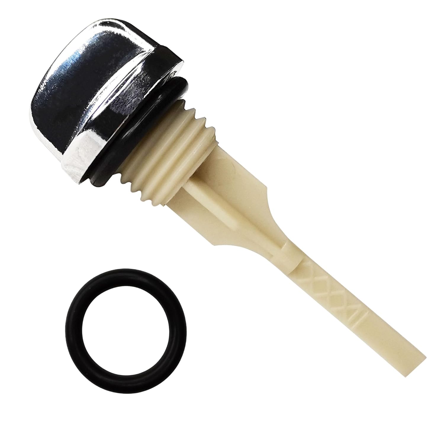 CQSPMOTO Oil Dipstick Replacement Fit for 50cc 70cc 90cc 110cc 125cc Horizontal Engine ATV Quad Pit Dirt Bike Go Kart Motorcycle Oil Dipstick 68mm 50cc Motor Parts
