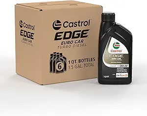 Castrol EDGE Turbo Diesel 0W-20 Advanced Full Synthetic Motor Oil