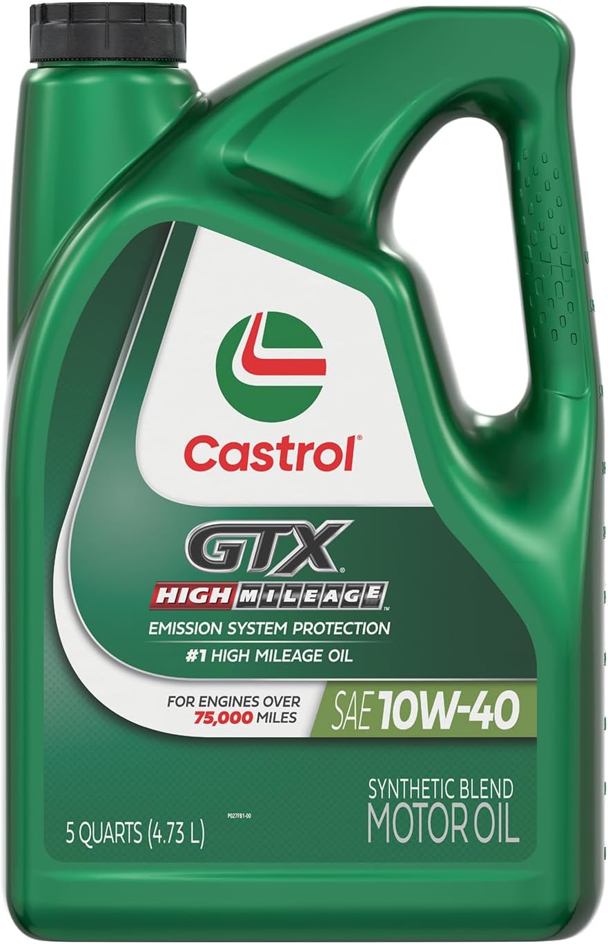Castrol GTX High Mileage 10W-40 Synthetic Blend