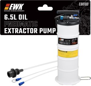 EWK 6.5L Pneumatic/Manual Oil Extractor, Best Engine Oil Extractor