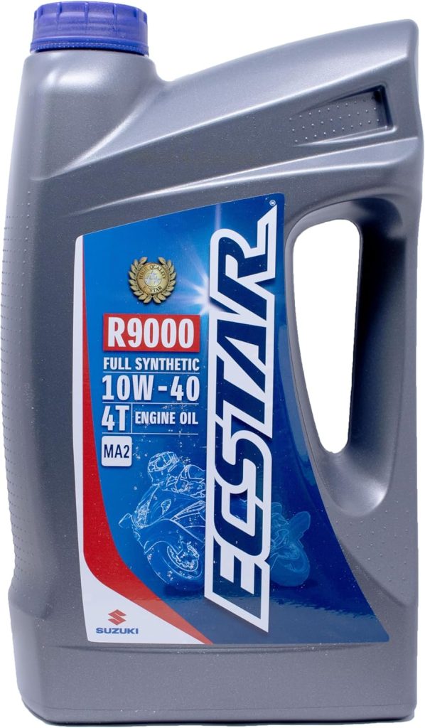 Edwards Full Synthetic Oil Kit for Suzuki Motorcycles with 1 Gallon Suzuki Ecstar R9000 Full Synthetic Oil