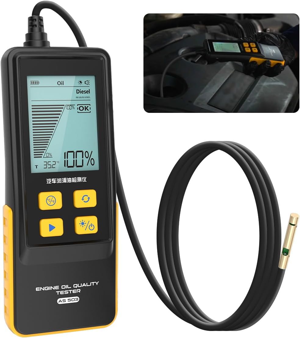Engine Oil Tester Gasoline & Diesel Engine Oil Quality Tester