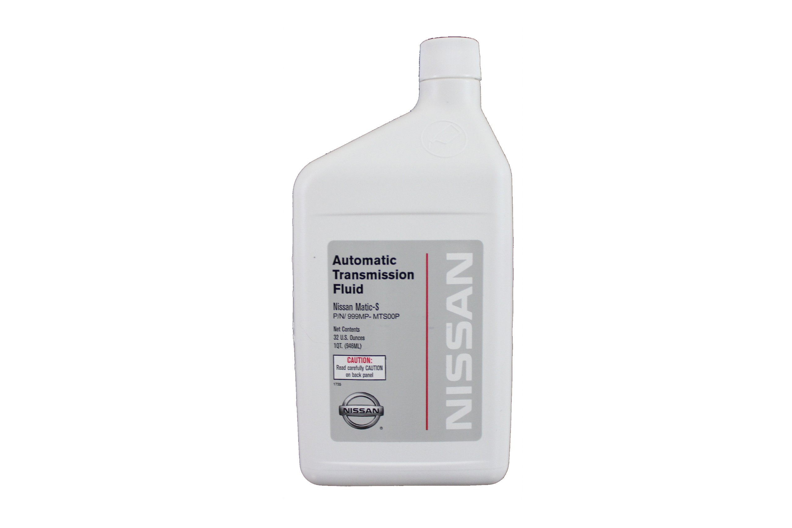 Genuine Nissan Fluid 999MP-MTS00P Nissan Matic-S Automatic Transmission Fluid - 1 Quart , white