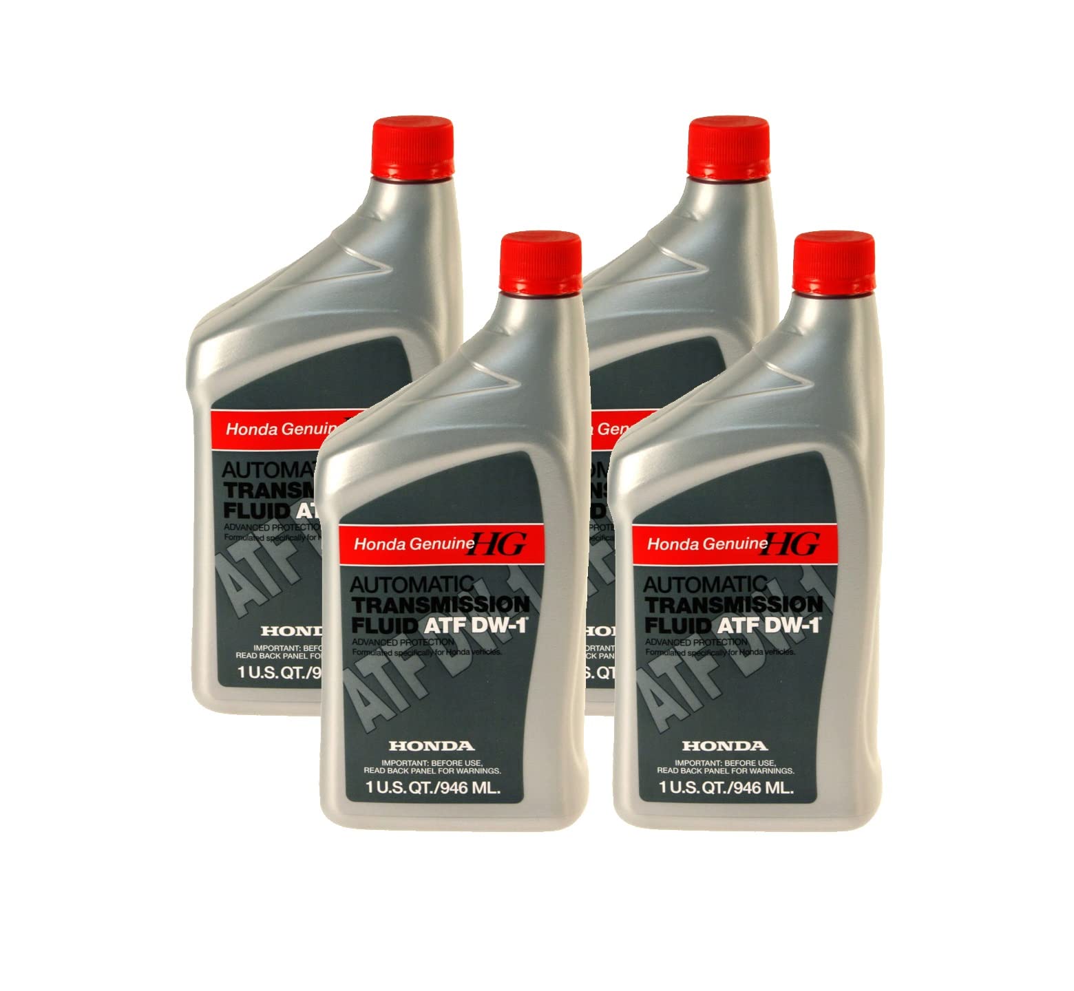 Genuine OEM Automatic Transmission Fluid DW-1 4 Quarts (4x1 Qt) For Honda