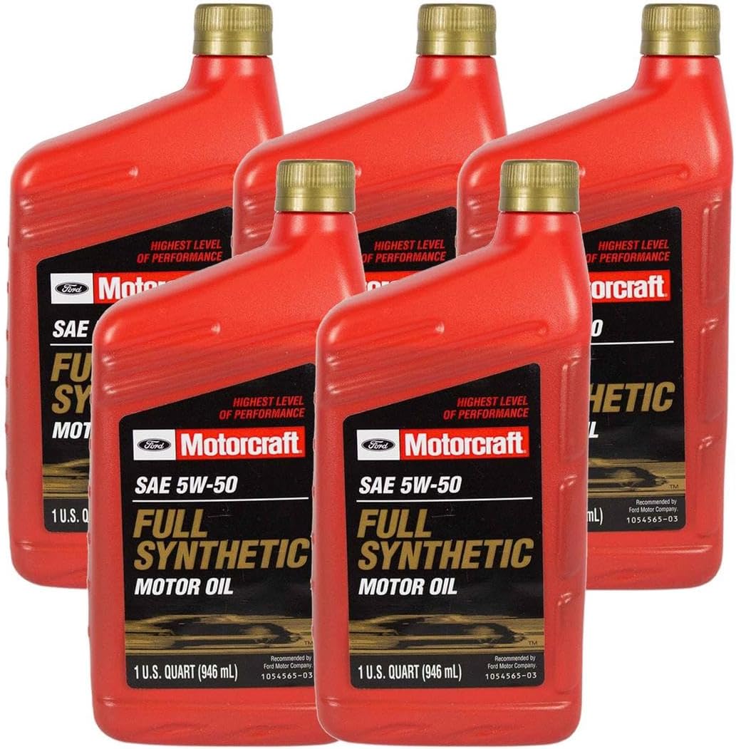 Genuine OEM Full Synthetic Motor Oil SAE 5W-50 5 Quart