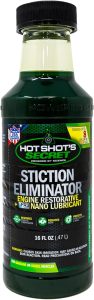 Hot Shot’s Secret Original Stiction Eliminator 16 oz – Treats 8 Quarts of Oil – Oil Additive for Gas & Diesel Engines, Reduces Wear, Restores Power, Protects Injectors, Eliminates Injector Stiction