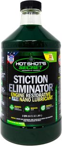 Hot Shot’s Secret Original Stiction Eliminator 64 oz – Treats 32 Quarts of Oil – Oil Additive for Gas & Diesel Engines, Reduces Wear, Restores Power, Protects Injectors, Eliminates Injector Stiction