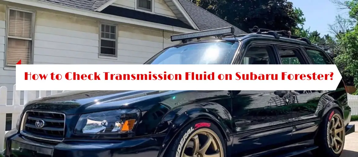 How to Check Transmission Fluid on Subaru Forester?