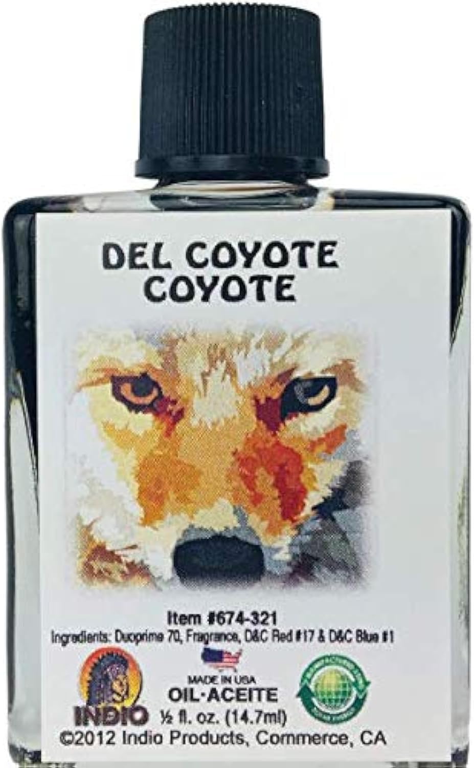 INDIO Oil- DEL Coyote 1/2oz