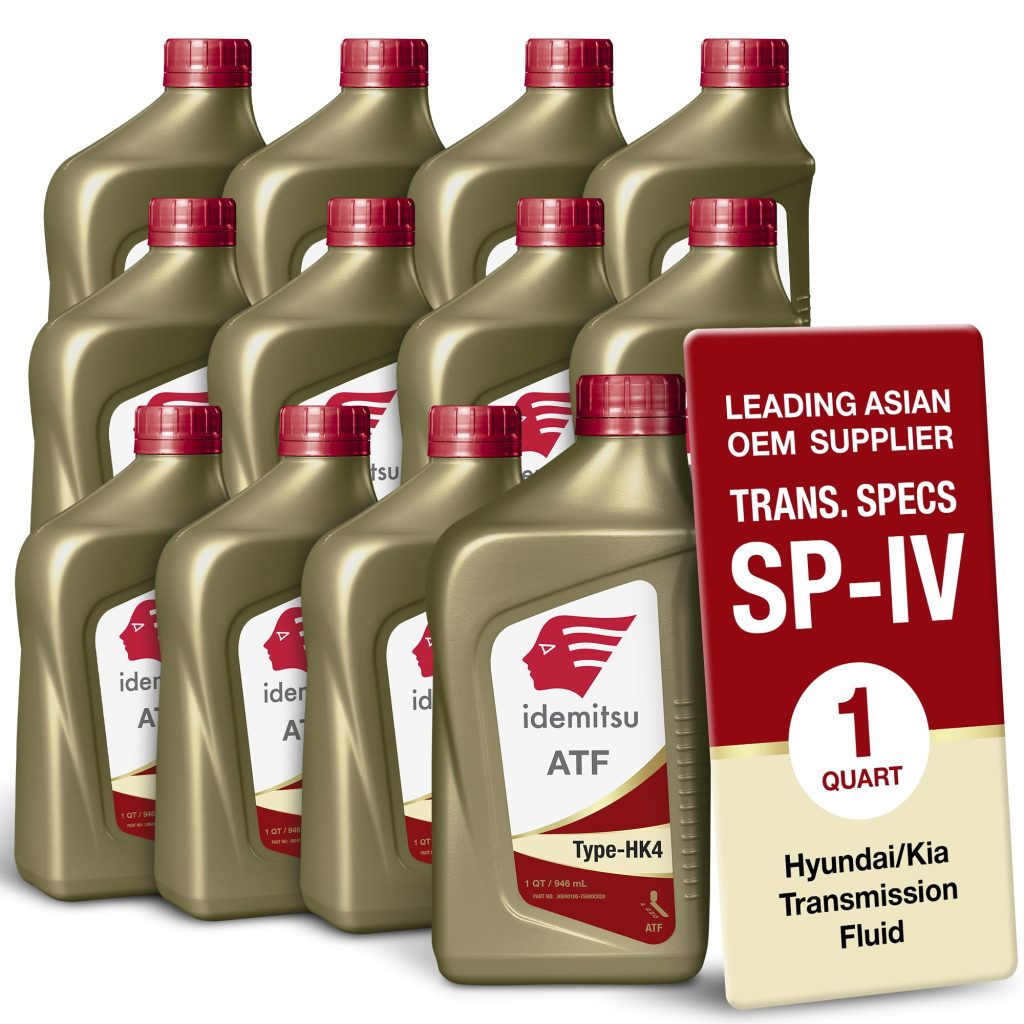 Idemitsu ATF Type HK4 Transmission Fluid Hyundai, Kia – 1 Qt, Case of 12