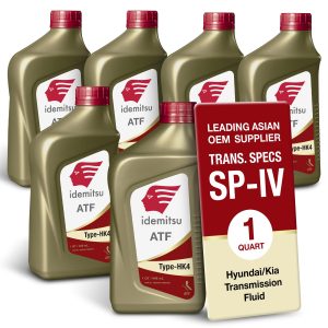 Idemitsu ATF Type HK4 Transmission Fluid for Hyundai, Kia – 1 Qt, 6 Pack, Best Transmission Fluid for Hyundai Tiburon