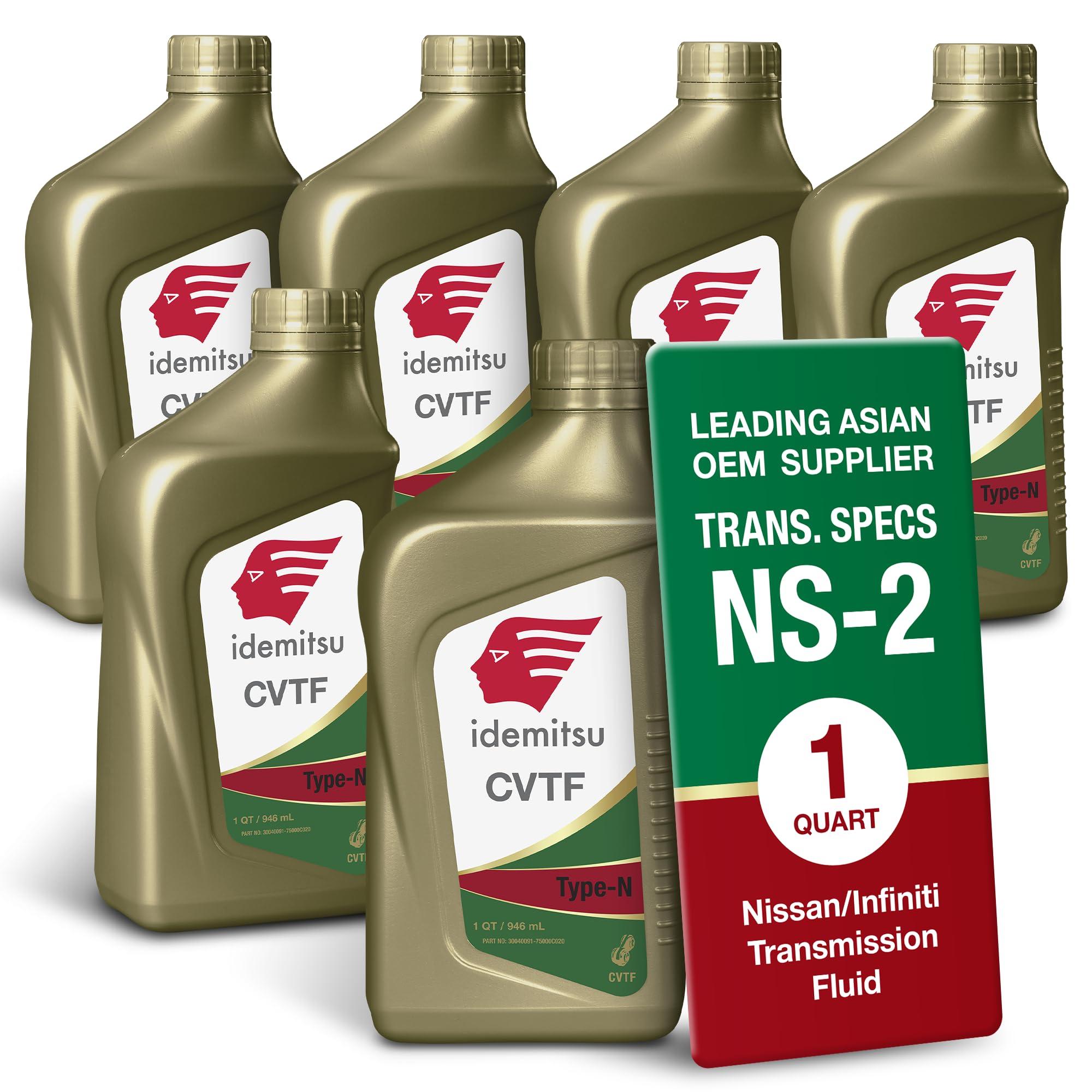Idemitsu CVT Type N (NS-2) Transmission Fluid – 1 Qt, 6 Pack