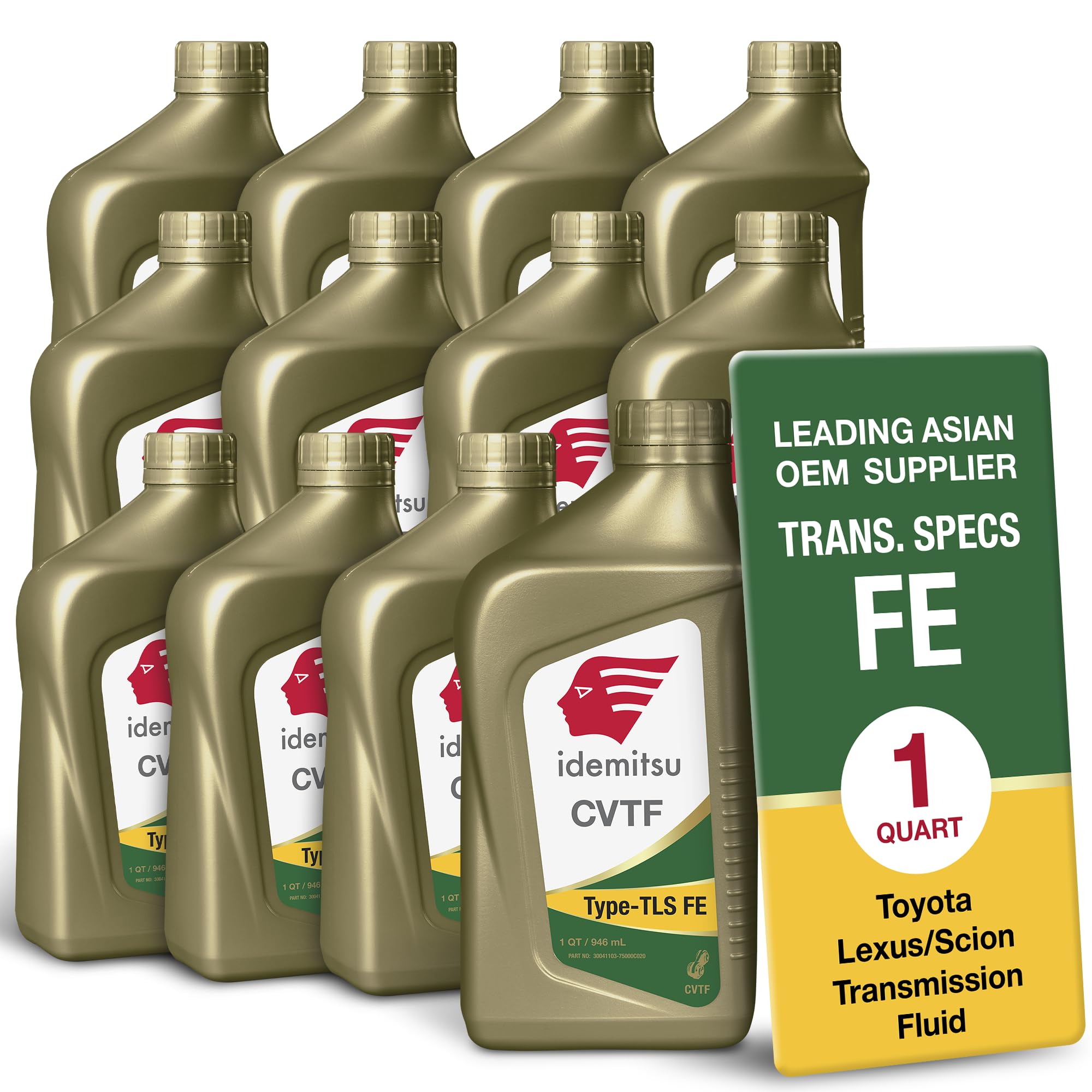 Idemitsu CVT Type TLS FE Transmission Fluid – 1 Qt, Case of 12
