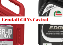 Kendall Oil vs Castrol
