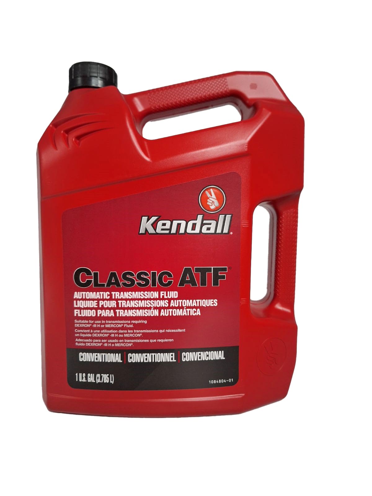 Kendall Transmission Fluid, Dexron III, ATF, Conventional, 1 Gallon Bottle, Each
