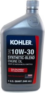 Kohler Oil (10W-30, 1 QT), Best Oil for Kohler Engines