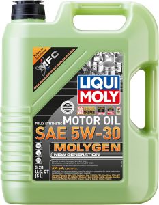 LIQUI MOLY Molygen New Generation 5W-30 Motor Oil | 5 Liter | Fully synthetic engine oil | Best 5W30 Fully Synthetic Engine Oil