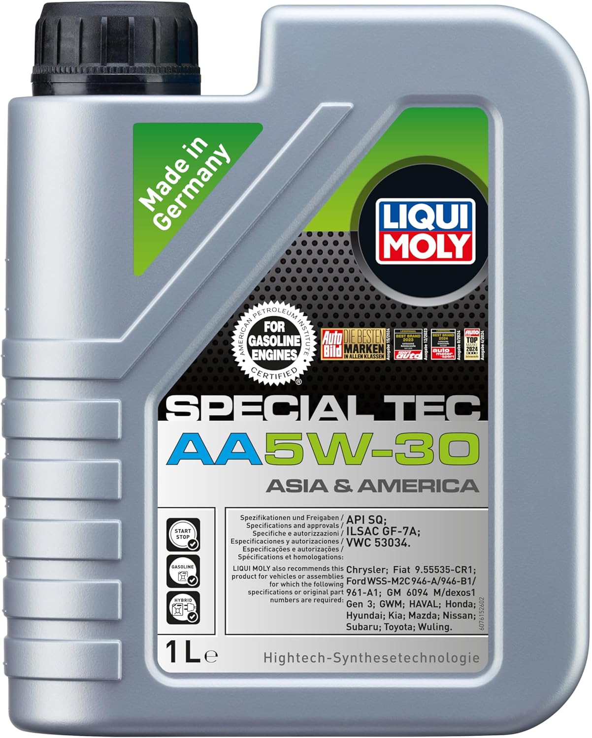 LIQUI MOLY Special Tec B FE SAE 5W-30 | 1 L | Fully synthetic engine oil | SKU: 20442