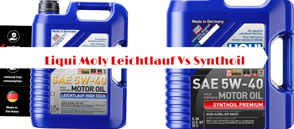Liqui Moly Leichtlauf vs Synthoil