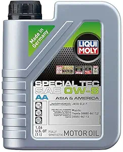 Liqui Moly Special Tec AA 0W-8 | Fully synthetic engine oil | 1 Liter | SKU: 22279
