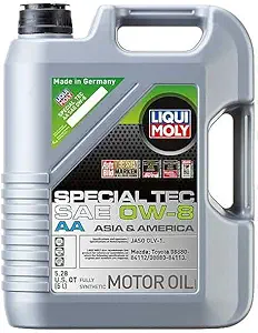 Liqui Moly Special Tec AA 0W-8 | Fully synthetic engine oil | 1 Liter | SKU: 22279