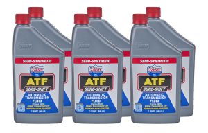 Lucas Oil 10052-PK6 Semi-Synthetic Automatic Transmission Fluid - 1 Quart,Pack of 6, Best Transmission Fluid for Tesla Semi