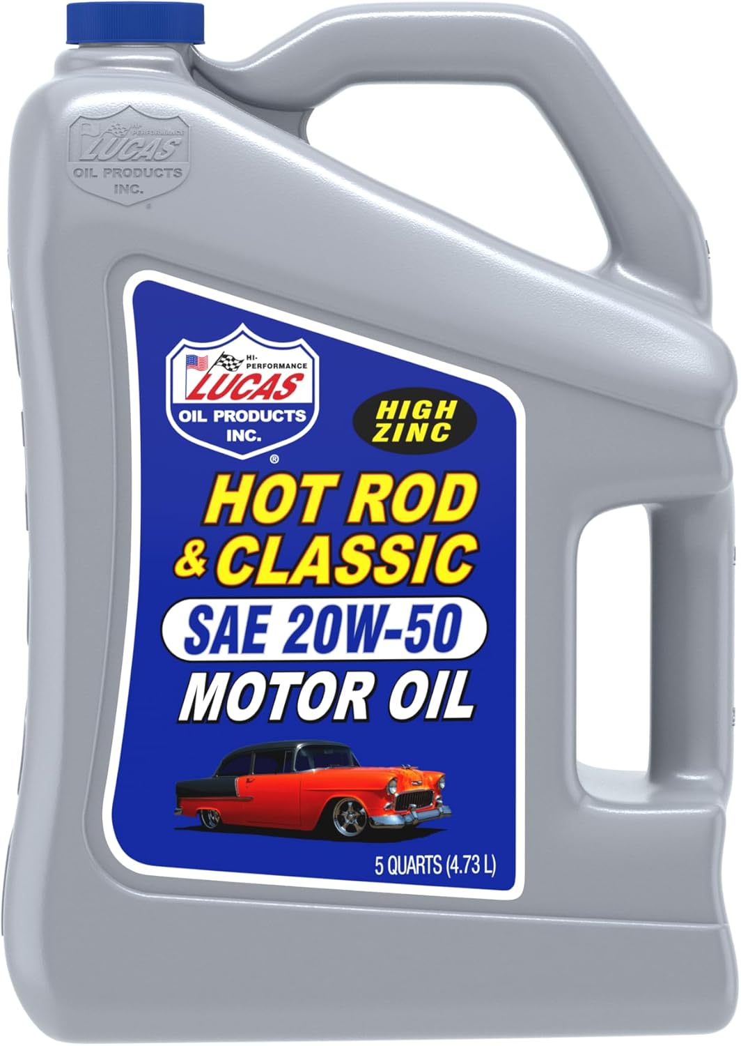 Lucas Oil 10684 Hot Rod & Classic Car HP Motor Oil SAE 20W-50