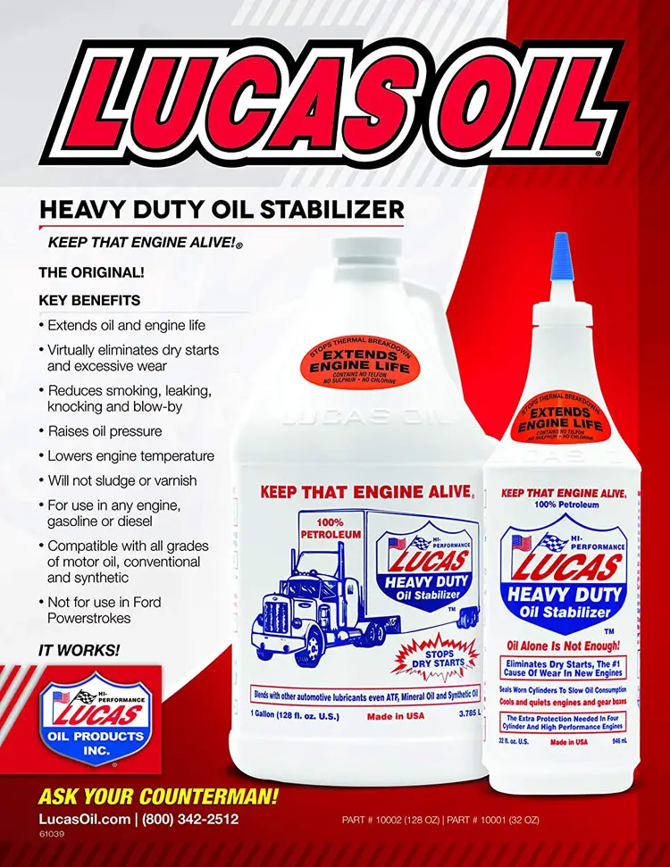 what does lucas oil stabilizer do
