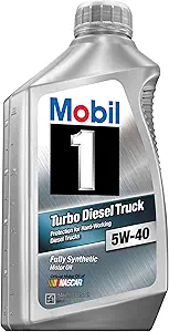 Mobil 1 98HM64 5W-40 Turbo Diesel Truck Synthetic Motor Oil