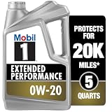 Mobil 1 Extended Performance Full Synthetic Motor Oil 0W-20