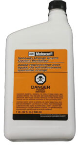 Motorcraft Orange Coolant