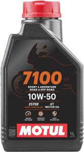 Motul 7100 4T 10W-50 Full Synthetic Motorcycle Oil, Best Engine Oil for Royal Enfield