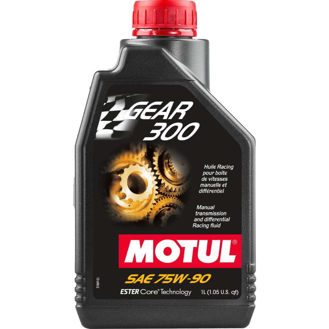 Motul Gear 300 75w90 100 Percent Synthetic Gear Oil 1 Liter (105777)