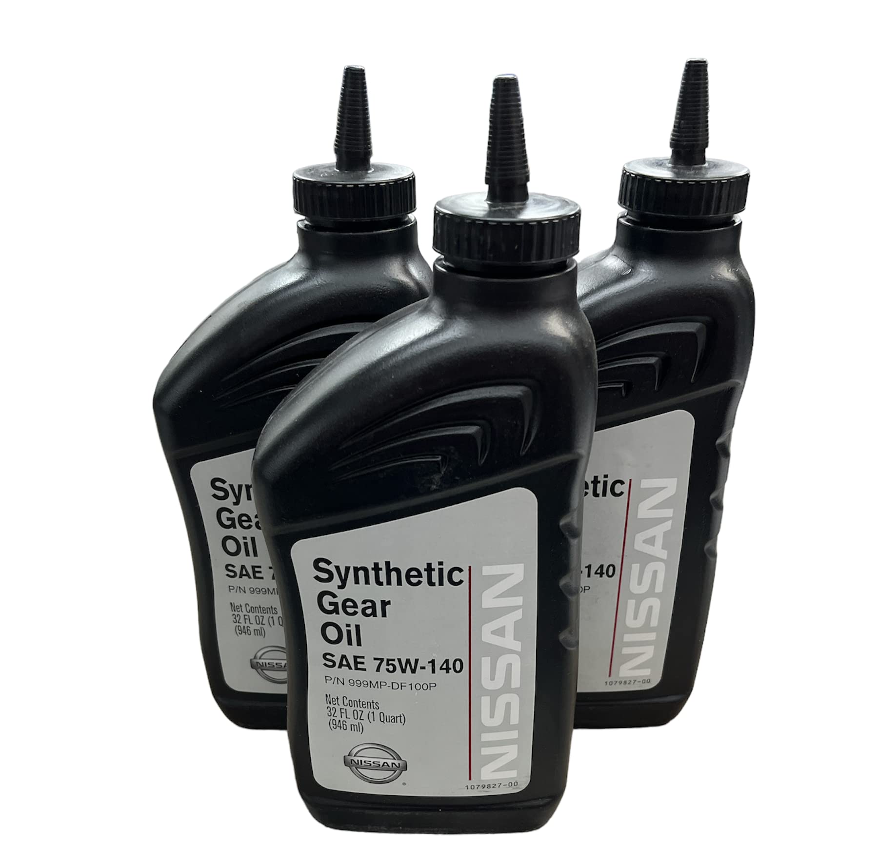 New Genuine Nissan Synthetic 75W140 Gear Oil Set 3 Quarts OE 999MPDF100P