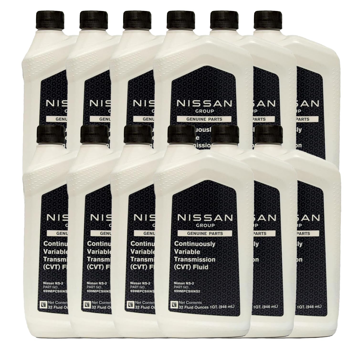 Nissan Genuine OEM CVT-2 Transmission Fluid 999MP-NS200P (12 Quarts)