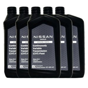 Nissan Genuine OEM CVT-3 Transmission Fluid 999MP-NS300P (5 Quarts), Best Transmission Fluid for Nissan Sentra
