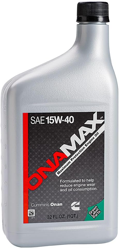 Onan OnaMax SAE 15W-40 Engine Oil
