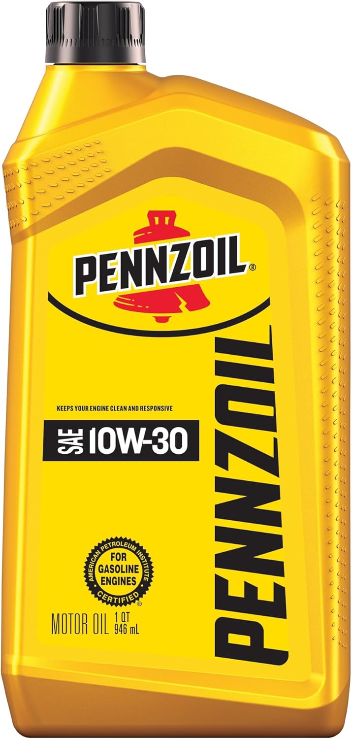 Pennzoil 10W-30 Motor Oil, 1 Quart