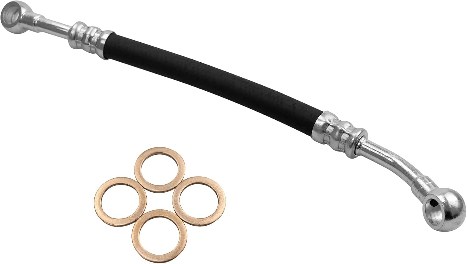 QLZOZB Oil Supply Line Hose for VANOS System, Engine Oil Line Fit for BMW 3er 5er 7er Z4 E36 E38 E39 E46 E53 E60 E61 E65 E66 E83 E85 M54, Replace 11361705532
