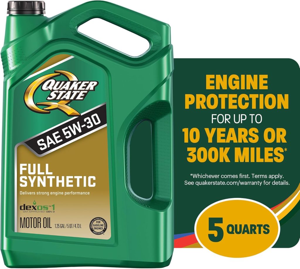 Quaker State Synthetic Oil