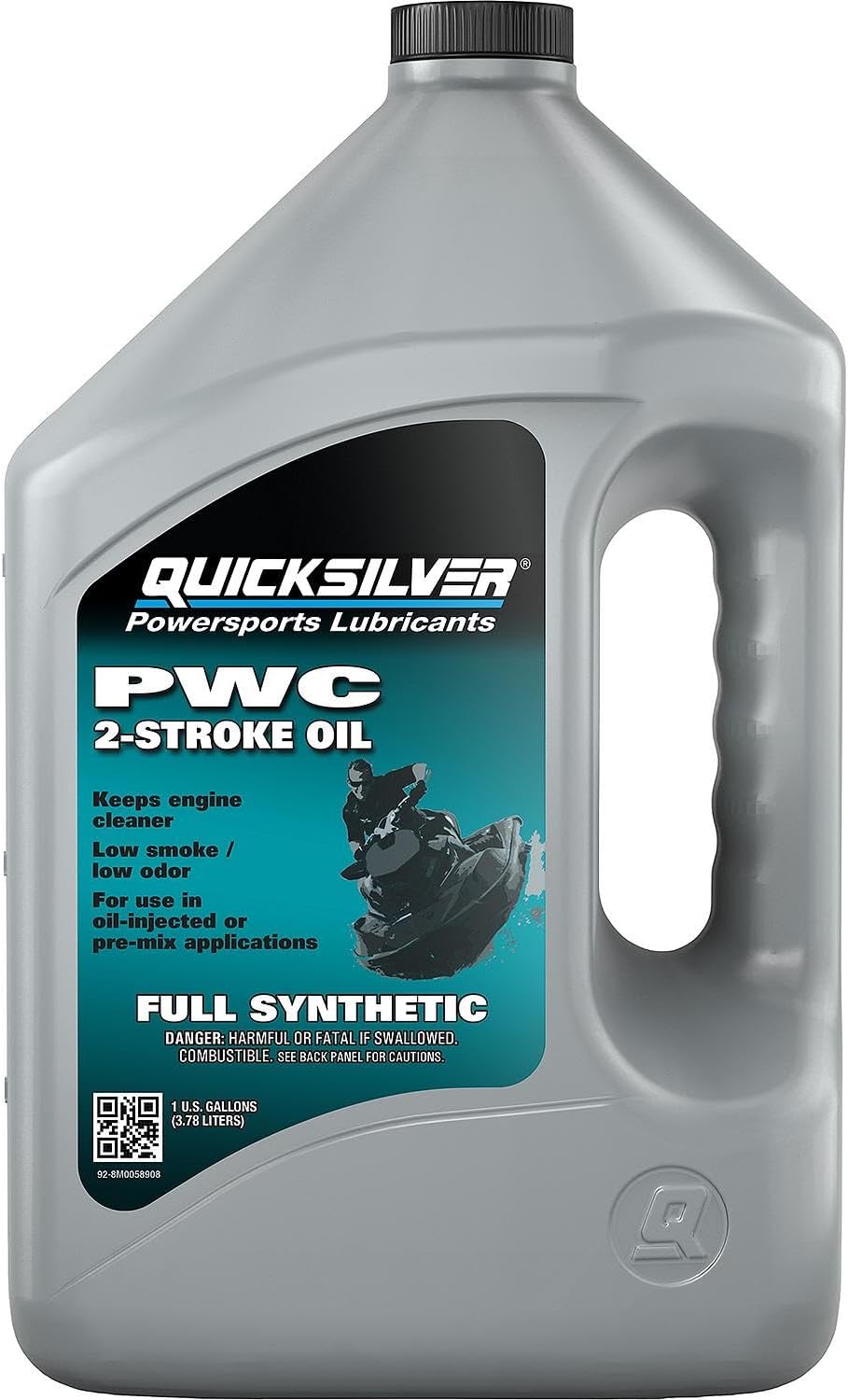 Quicksilver 2-Stroke Full Synthetic PWC Marine Engine Oil